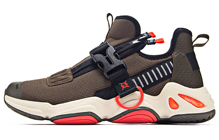 Buy 361° 機能低幫老爹鞋 棕紅