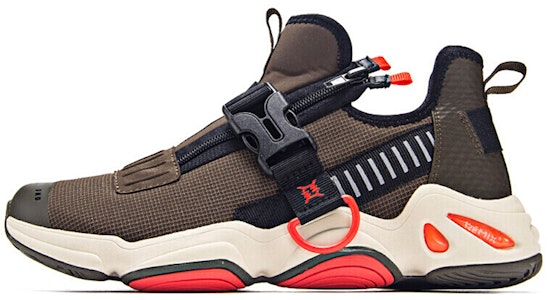 361° ローカット ダッドスニーカー (ブラウンレッド) 671846707-2 Buy 361° ローカット ダッドスニーカー (ブラウンレッド) 671846707-2