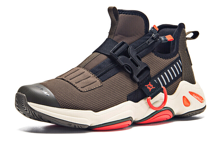 Order 361° 機能低幫老爹鞋 棕紅