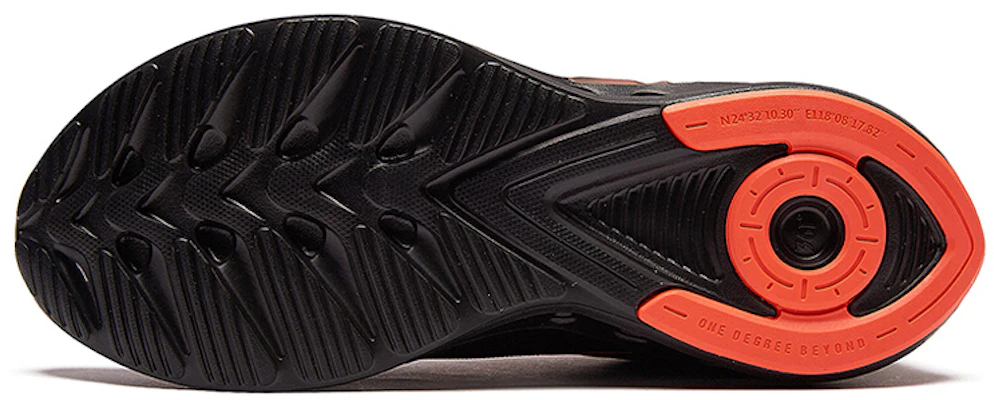 361° Low-Top Running Shoe 'Black Orange' 572032241-5 Shop 361° Low-Top Running Shoe 'Black Orange' 572032241-5