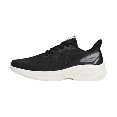 361° Low-Top Running Shoe 'Black Shock-Absorbing Breathable Mesh'