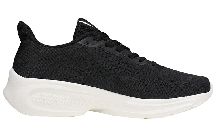 Order 361° Low-Top Running Shoe 'Black Shock-Absorbing Breathable Mesh' 672222202-1