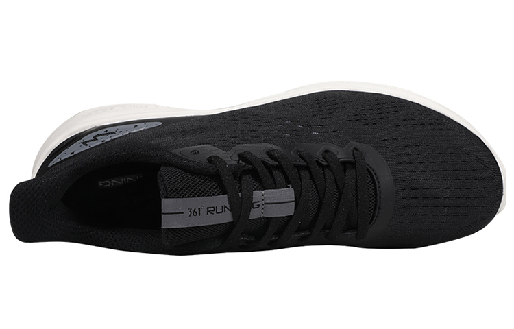 Lookbook 361° Low-Top Running Shoe 'Black Shock-Absorbing Breathable Mesh' 672222202-1