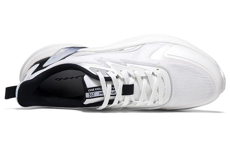 Order 361° 透氣耐磨防滑 低幫 跑步鞋 男款 白黑