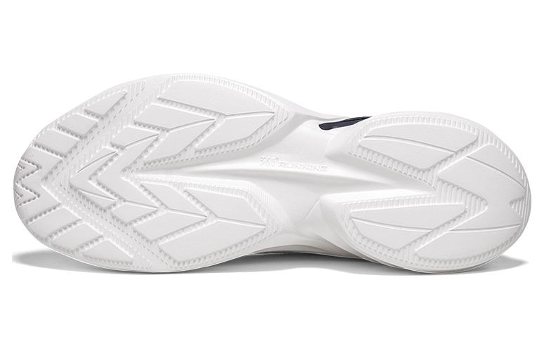 Shop 361° 透氣耐磨防滑 低幫 跑步鞋 男款 白黑