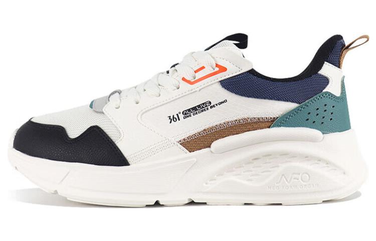 361° Low-Top Running Shoes 'Black and White' 572246716-3