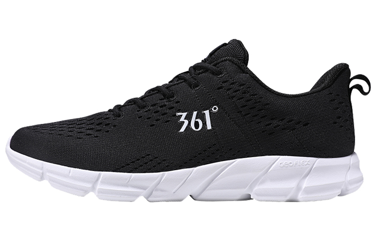 361° Low-Top Running Shoes 'Black Comfort Shock-Absorbing Lightweight' 671832260-3