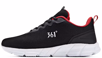 361° Low-Top Running Shoes 'Black Red' 671832280-2 361° Low-Top Running Shoes 'Black Red' 671832280-2