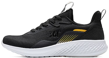 361° Low-Top Running Shoes 'Black Yellow' 672032220F-3 361° Low-Top Running Shoes 'Black Yellow' 672032220F-3