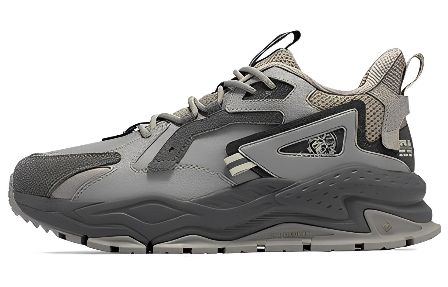 361° Low-Top Sneaker 'Grey Fleece' 672246712A-4