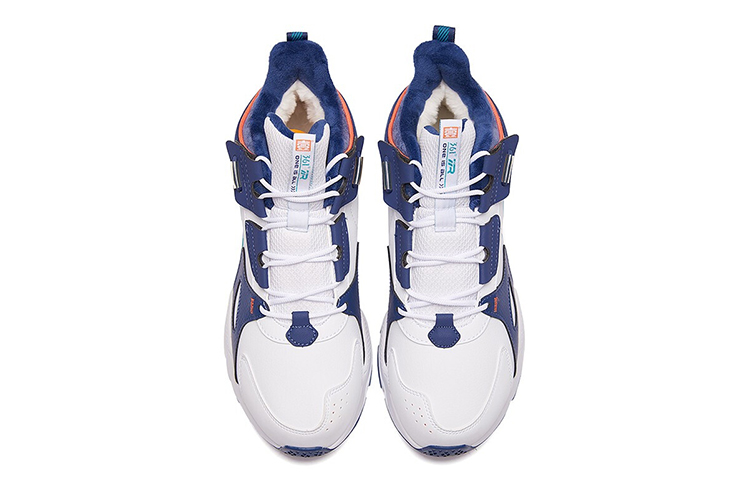 Order 361° 로우탑 스니커즈 (화이트 블루) 572044417A-2