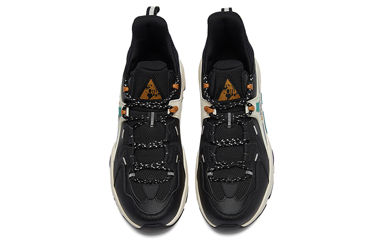 Shop Sneakers 361° Low-Top 'Hitam' 572043303-3