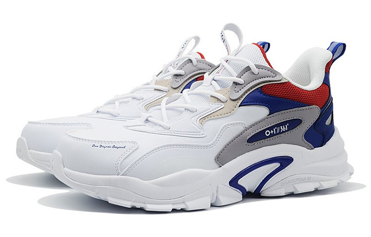 Order Sneakers 361° Low-Top 'Putih Biru' 572046706A-1