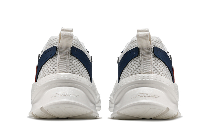 Shop 361° 통기성 메쉬 로우탑 운동화 (그레이) 672126764F-3