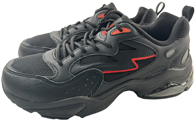 361° 防滑耐磨 低筒 老爸鞋 男款 黑紅 Shop 361° 防滑耐磨 低筒 老爸鞋 男款 黑紅