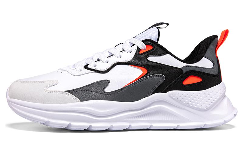 Buy 361° 舒適百搭 耐磨透氣 低幫 跑步鞋 男款 白黑