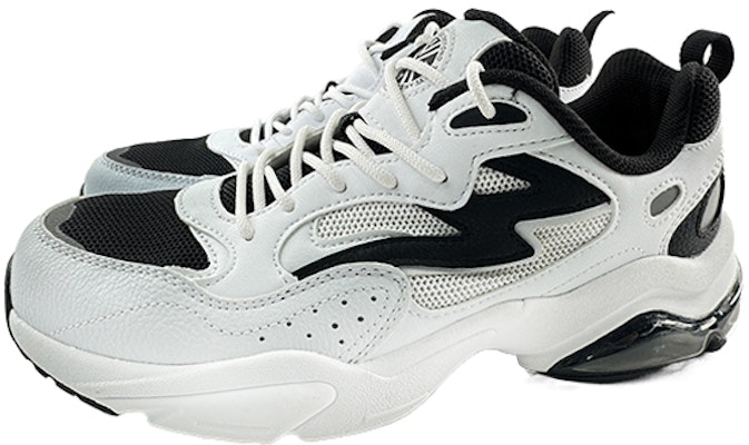 361°ローカット白黒ダッドシューズ 571916770-22 Shop 361°ローカット白黒ダッドシューズ 571916770-22