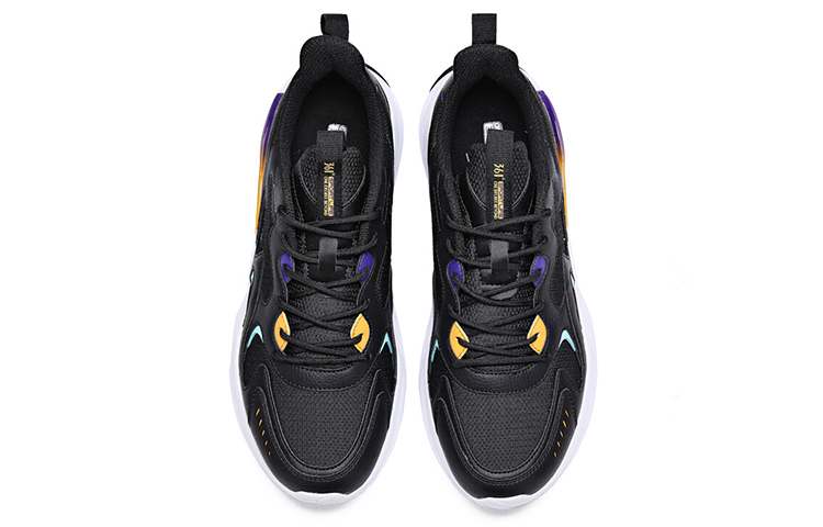 Order 361°ローカット 黒×黄 672036791-6