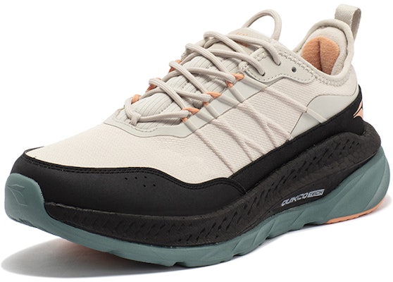 361° 赤焰雨屏 耐磨防滑 低幫 跑步鞋 男款 米黑色 Order 361° 赤焰雨屏 耐磨防滑 低幫 跑步鞋 男款 米黑色