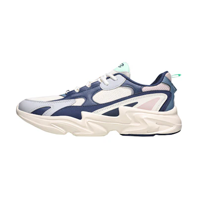 361° Low 'Cream Woven Patchwork'