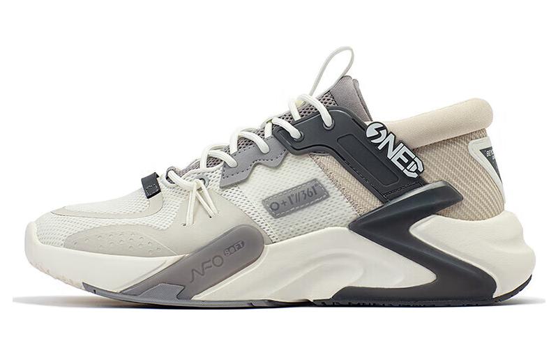 Buy 361° Rendah 'Hao Han Putih Kelabu' 672326701F-2