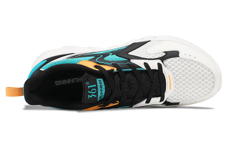 Lookbook 361° 舒適 減震透氣 低幫 跑步鞋 男款 白黑