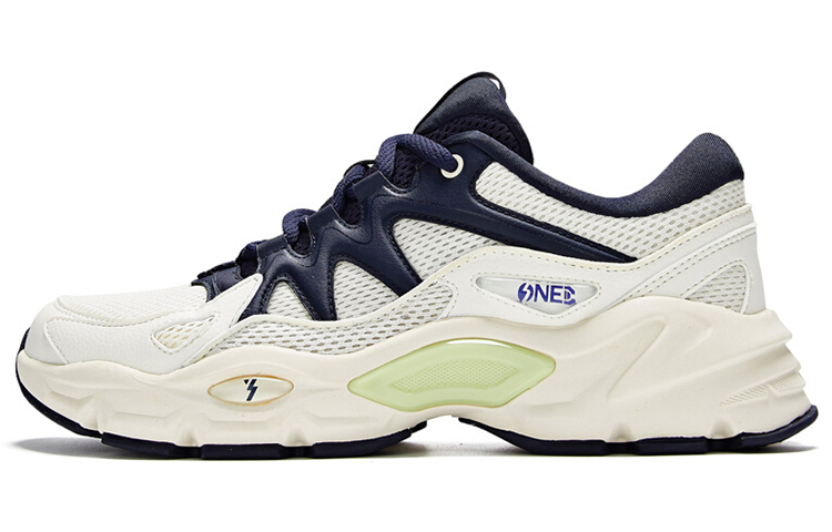 361° Low Dad Shoes 'White Blue' 672016763-22