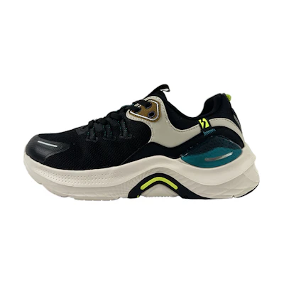 361° Low Running Shoes 'Black White'
