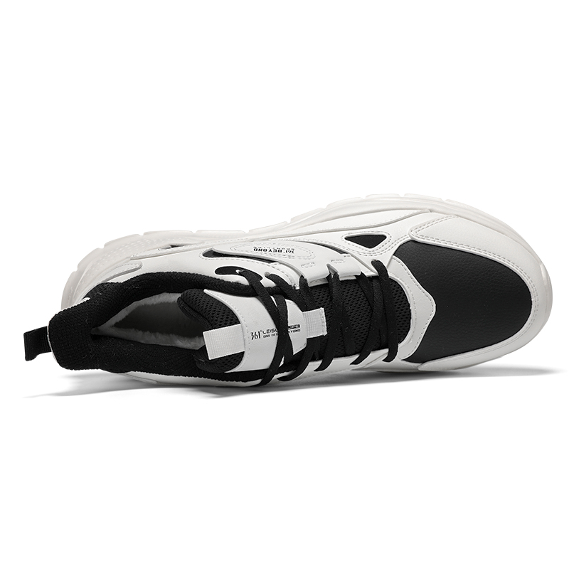 Order 361° Low Top 'Hangat Berbulu Hitam Putih' 672336704BF-2