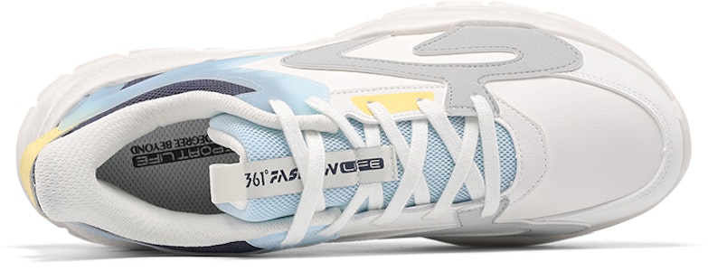 361° Sepatu Rendah 'Putih Biru' 672346761F-3 Order 361° Sepatu Rendah 'Putih Biru' 672346761F-3