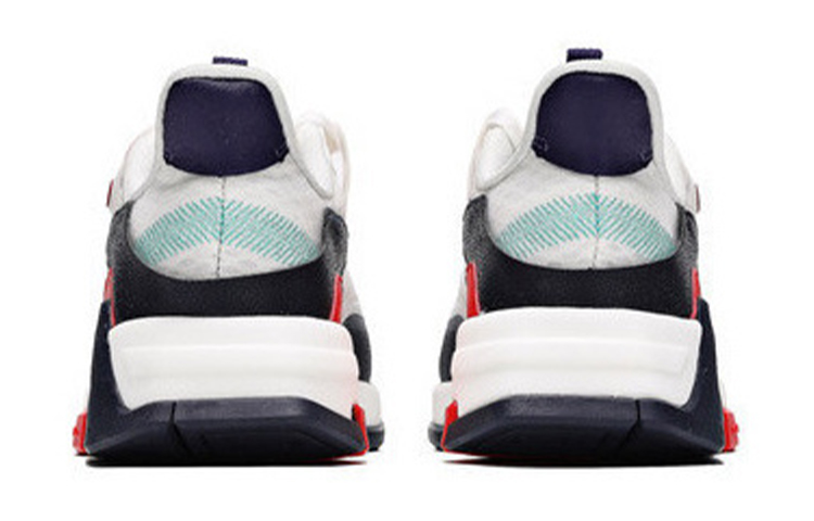 Shop 361° 百搭 透氣 低幫 運動休閒鞋 男款 白藍橙