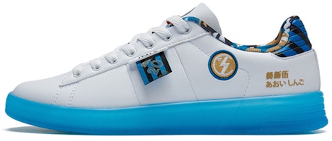 361° Low Top 'White Blue Rainbow Sole' 672126612-3 361° Low Top 'White Blue Rainbow Sole' 672126612-3