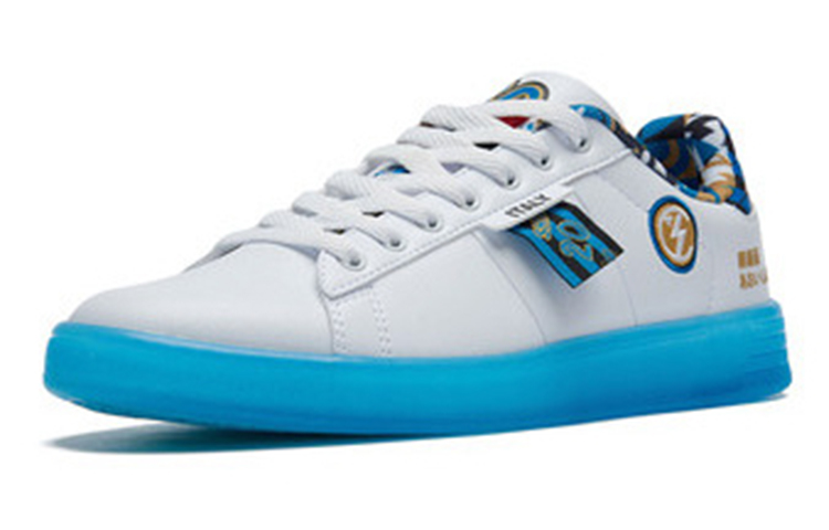 Order 361°ローカット 白/青虹色ソール 672126612-3