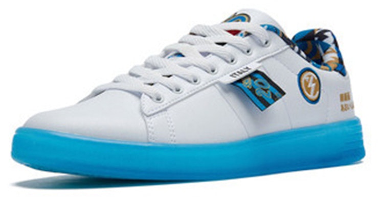 361°ローカット 白/青虹色ソール 672126612-3 Order 361°ローカット 白/青虹色ソール 672126612-3