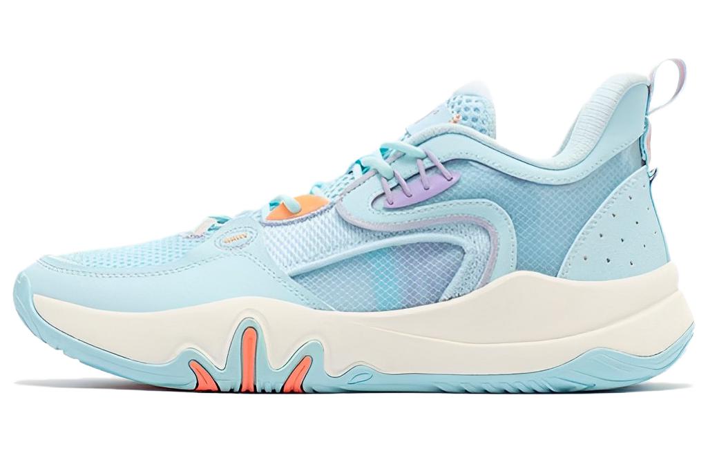 Buy 361° 減震防滑透氣 低筒 籃球鞋 男款 藍白