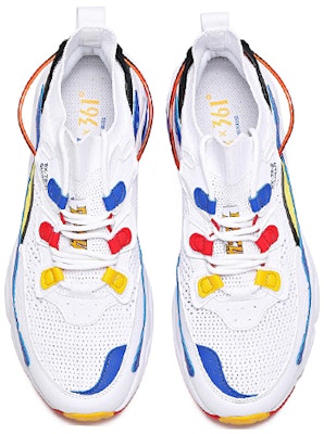 361° 화이트 로우탑 캐주얼 스니커즈 (361° White Low-top Casual Sneakers) 572026781-1 Shop 361° 화이트 로우탑 캐주얼 스니커즈 (361° White Low-top Casual Sneakers) 572026781-1