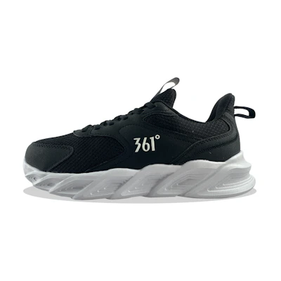 361° Low Top Running Shoe 'Black White'