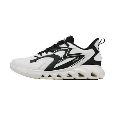 361° Low Top Running Shoe 'White Black'