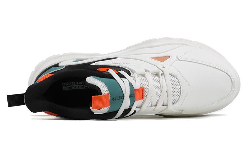 Lookbook 361°ローカット ランニングシューズ (白黒緑) 672236766F-3