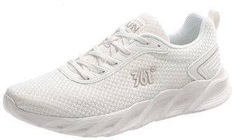 361° 休閒百搭透氣 防滑耐磨 低幫 跑步鞋 男款 白褐 Lookbook 361° 休閒百搭透氣 防滑耐磨 低幫 跑步鞋 男款 白褐