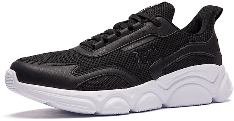 361° Low-Top Running Shoes 'Black & White Comfort' 672112252-4 Order 361° Low-Top Running Shoes 'Black & White Comfort' 672112252-4