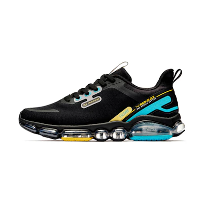 361° Low Top Running Shoes 'Black Green'