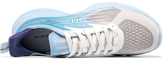 361° 防滑耐磨透氣 低幫 跑步鞋 男款 藍白 Order 361° 防滑耐磨透氣 低幫 跑步鞋 男款 藍白