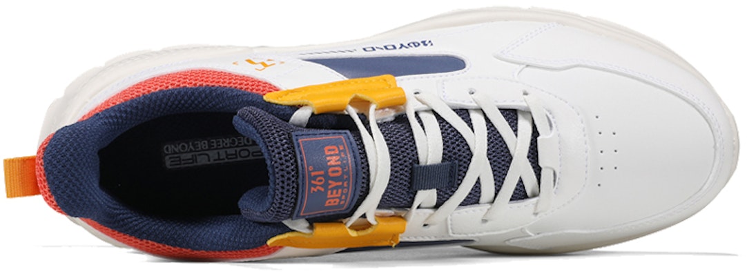 361° Low-Top Running Shoes 'White Blue' 672146769F-3 Order 361° Low-Top Running Shoes 'White Blue' 672146769F-3