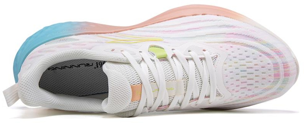 361° Low Top Running Shoes 'White Blue Cyan Pink' 672312213-6 Order 361° Low Top Running Shoes 'White Blue Cyan Pink' 672312213-6