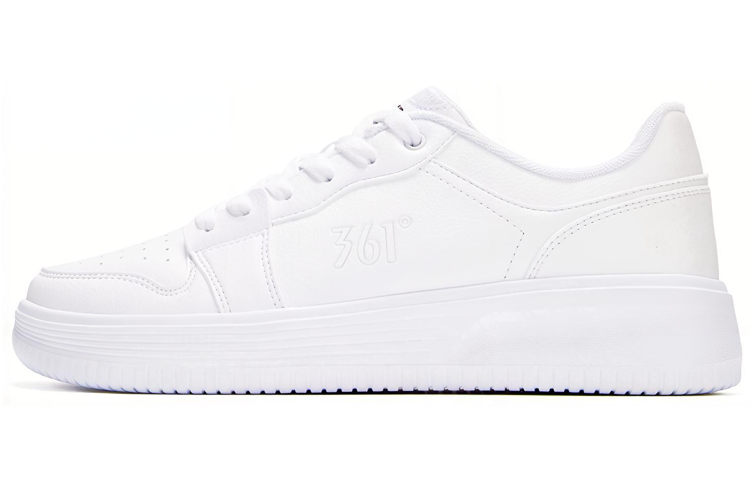 361° Low Top Skate Shoes 'Black White' 671936616-1
