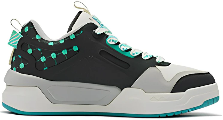 361° Low Top Skate Shoes 'Grey Black Green' 672316613-3 Order 361° Low Top Skate Shoes 'Grey Black Green' 672316613-3