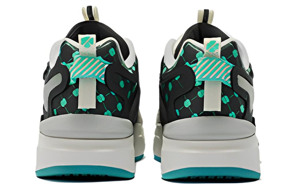 Lookbook 361° Low Top Skate Shoes 'Grey Black Green' 672316613-3