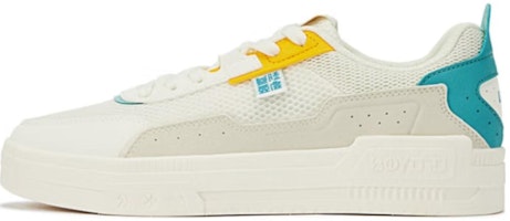 361° Low Top Skate Shoes 'White Green' 672326610-2 361° Low Top Skate Shoes 'White Green' 672326610-2