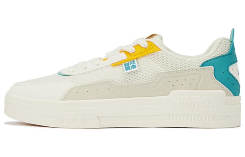 361° Low Top Skate Shoes 'White Green' 672326610-2